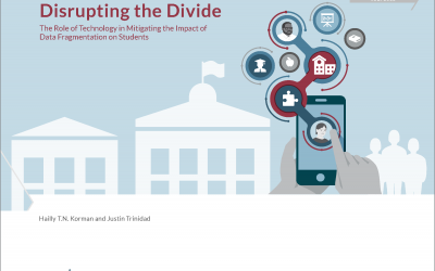 Bellwether's Disrupting the Divide report cover image screenshot
