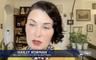 Bellwether's Hailly Korman featured on NBC Nightly News discussing Missing in the Margins